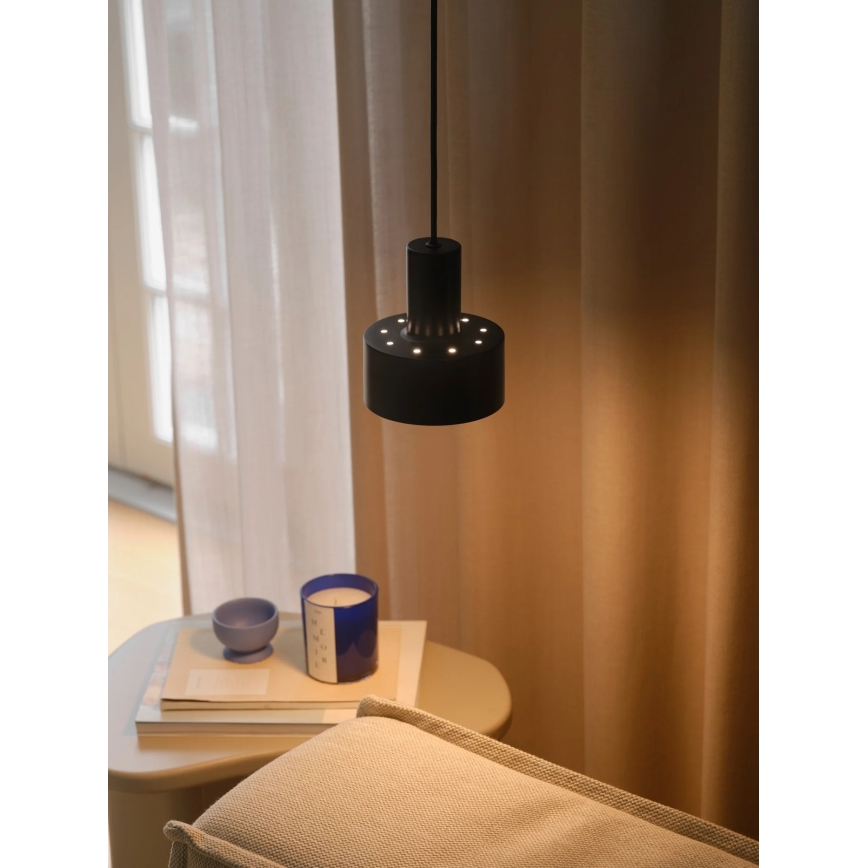 Nordlux - Lámpara de techo MATIS 1xE27/40W/230V negra