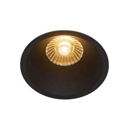 Nordlux - Lámpara empotrable de baño LED regulable ALBRIC LED/8W/230V IP44 negro