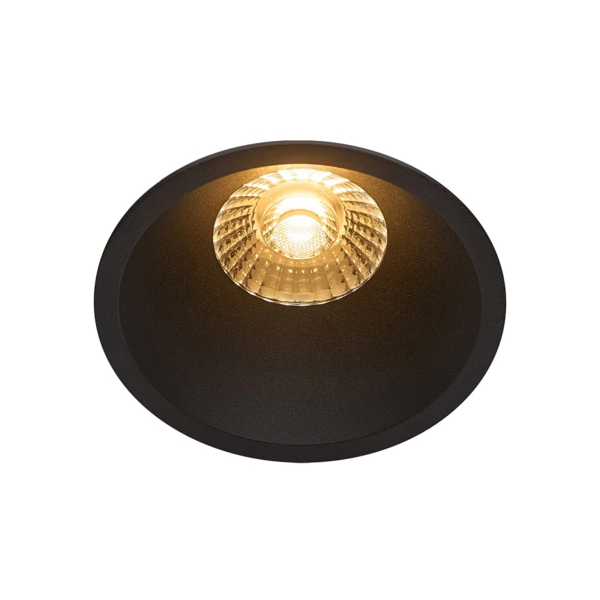 Nordlux - Lámpara empotrable de baño LED regulable ALBRIC LED/8W/230V IP44 negro