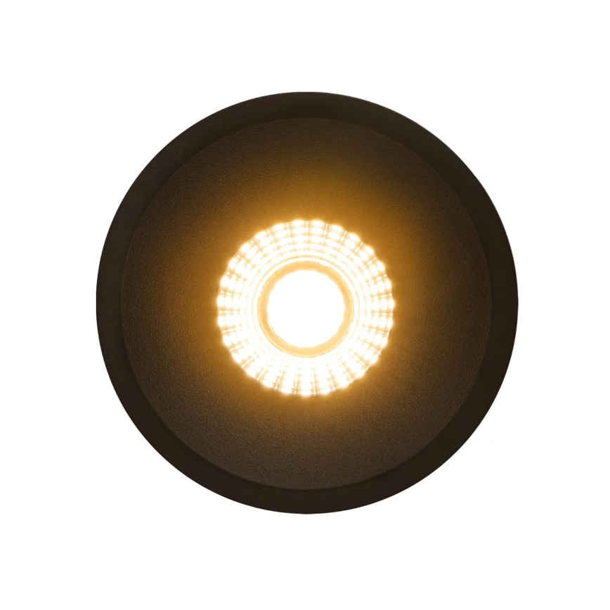 Nordlux - Lámpara empotrable de baño LED regulable ALBRIC LED/8W/230V IP44 negro