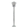 Nordlux - Lámpara exterior BLOKHUS 1x E27/60W/230V IP54 plateada, 92 cm