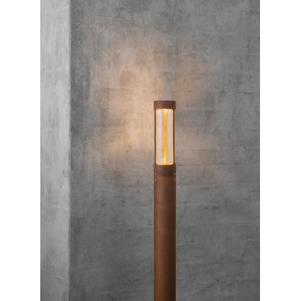 Nordlux - Lámpara exterior HELIX 1xGU10/8W/230V IP44 color óxido