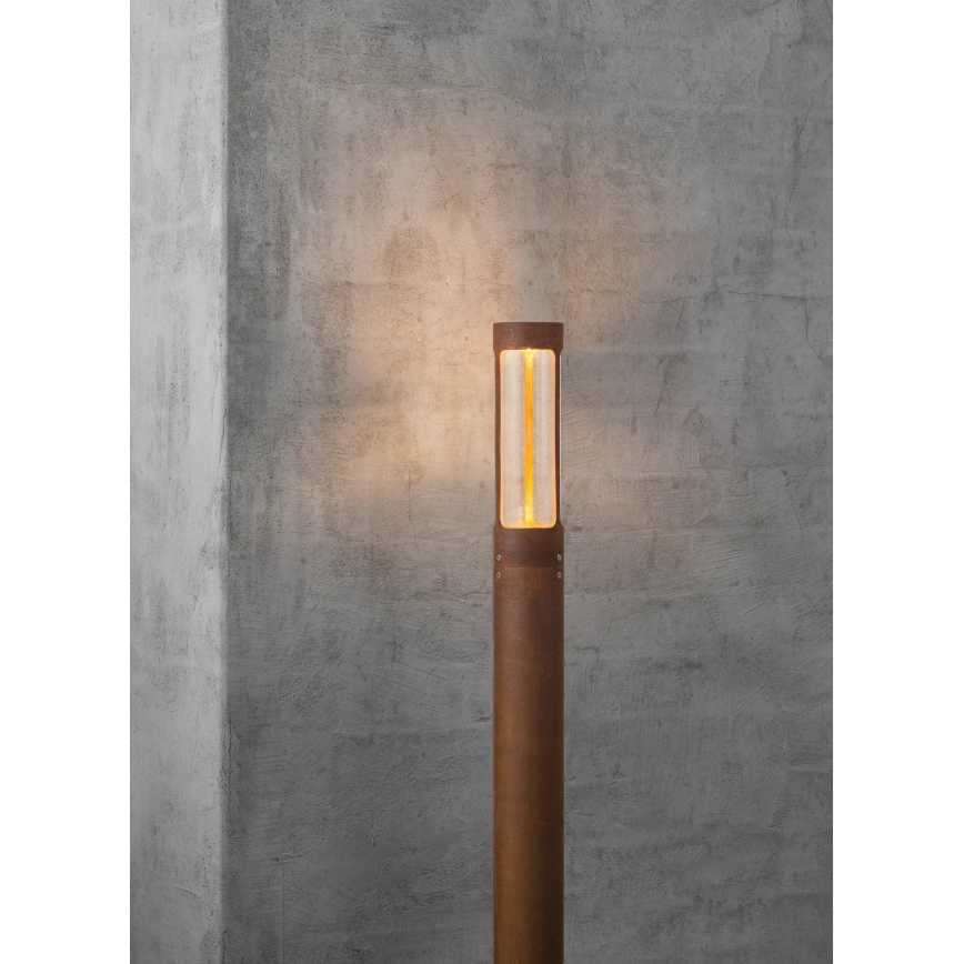 Nordlux - Lámpara exterior HELIX 1xGU10/8W/230V IP44 color óxido