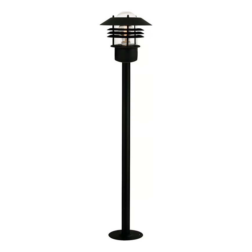 Nordlux - Lámpara exterior VEJERS 1xE27/60W/230V IP54 negra