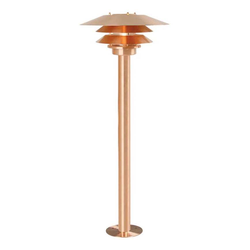 Nordlux - Lámpara exterior VENO 1xE27/60W/230V IP54 acabado en cobre
