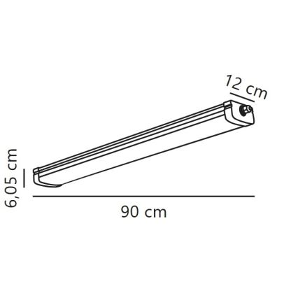 Nordlux - Lámpara industrial LED BURBANK LED/31W/230V 4000K IP65