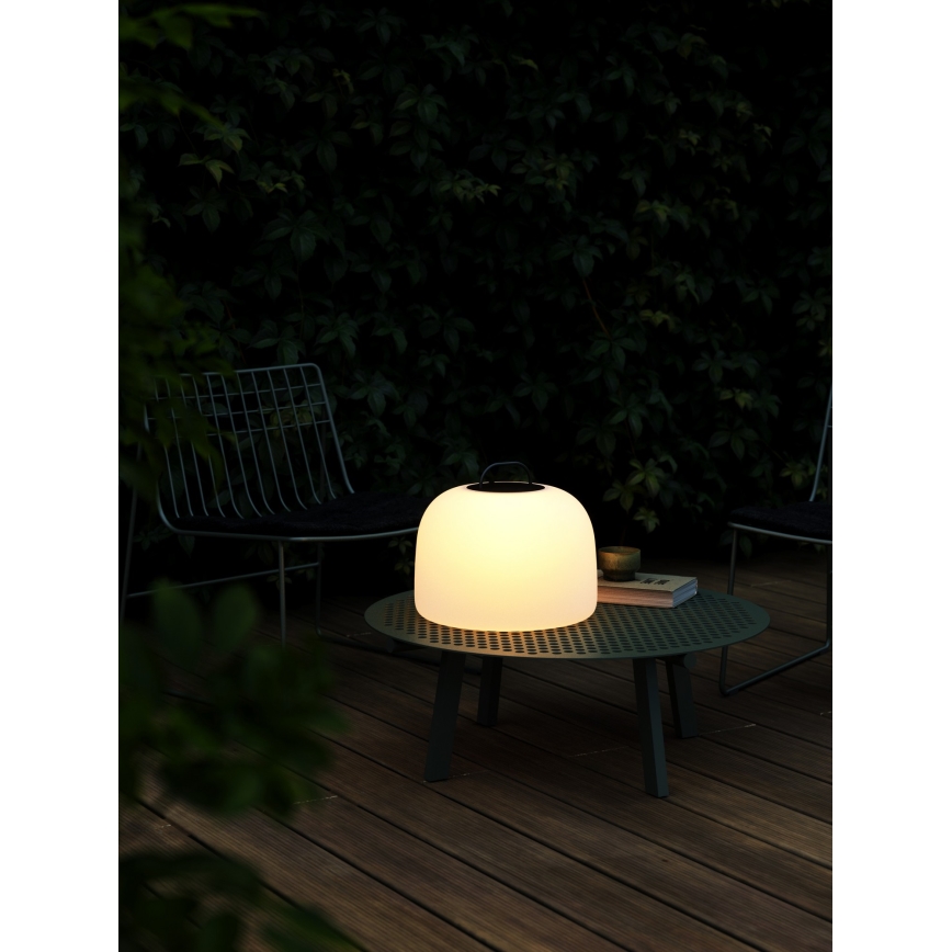 Nordlux - Lámpara LED portátil para exterior regulable KETTLE TO-GO LED/6,8W/3,7V IP65 5200 mAh