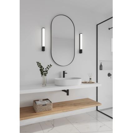 Nordlux - Lámpara LED para debajo del mueble con enchufe MALAIKA LED/6W/230V IP44 negro