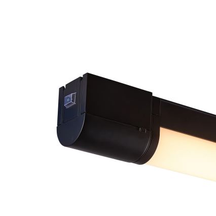 Nordlux - Lámpara LED para debajo del mueble con enchufe MALAIKA LED/6W/230V IP44 negro