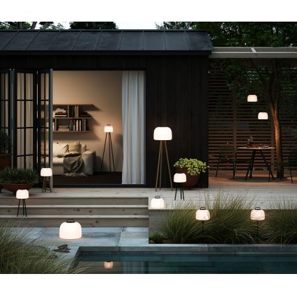Nordlux - Lámpara LED portátil para exterior regulable KETTLE TO-GO LED/4,8W/3,7V 2x2200 mAh IP65