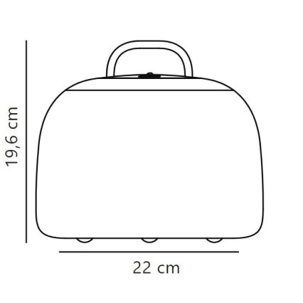 Nordlux - Lámpara LED portátil para exterior regulable KETTLE TO-GO LED/4,8W/3,7V 2x2200 mAh IP65