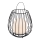 Nordlux - Lámpara LED portátil para exterior regulable JIM TO-GO LED/3W/3,7V IP54 5000 mAh negro