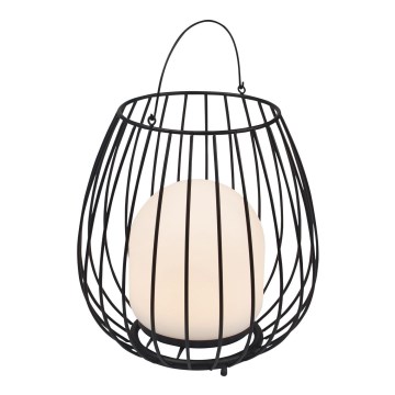 Nordlux - Lámpara portátil exterior LED regulable JIM TO-GO LED/3W/3,7V IP54 5000 mAh negra