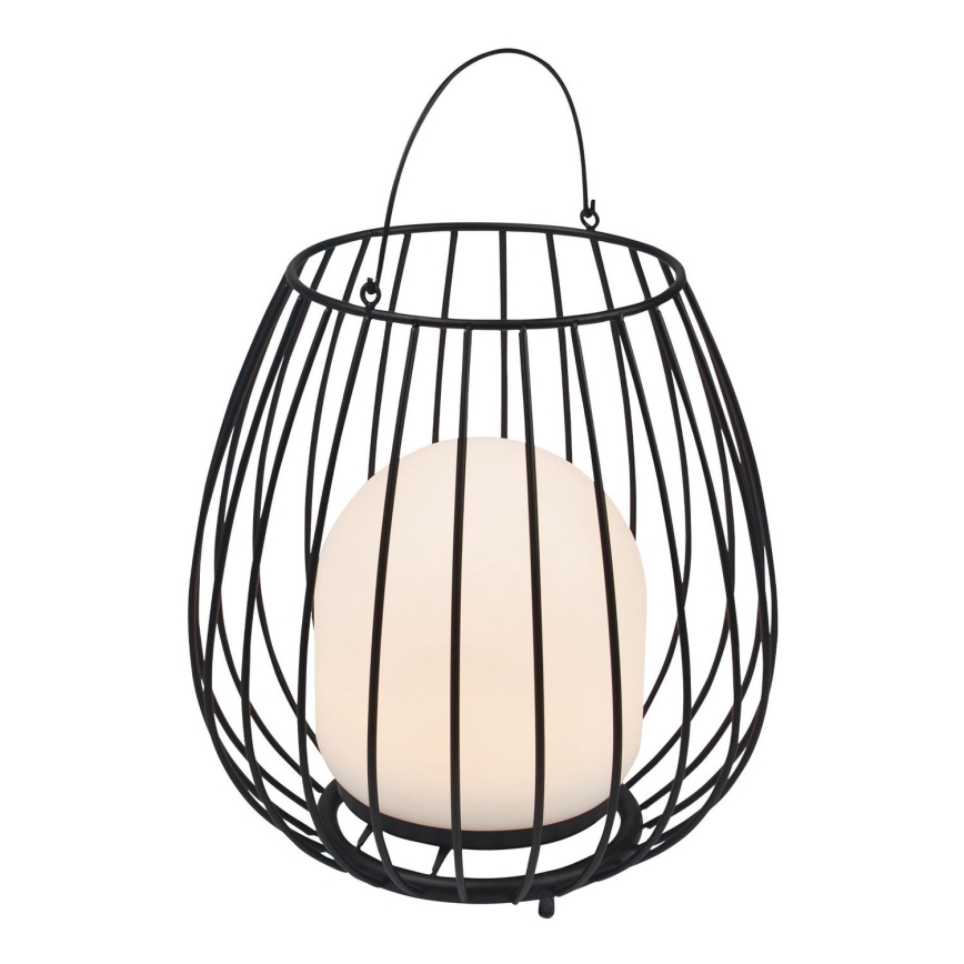 Nordlux - Lámpara portátil exterior LED regulable JIM TO-GO LED/3W/3,7V IP54 5000 mAh negra