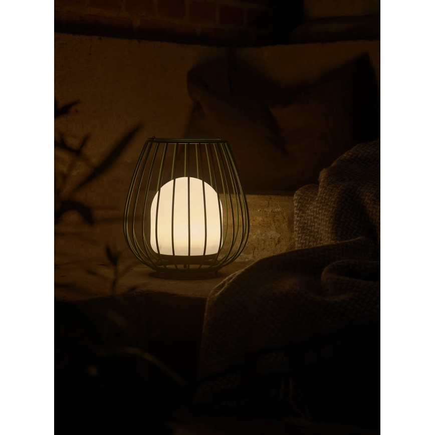 Nordlux - Lámpara LED portátil regulable para exterior JIM TO-GO LED/3W/3,7V IP54 5000 mAh verde