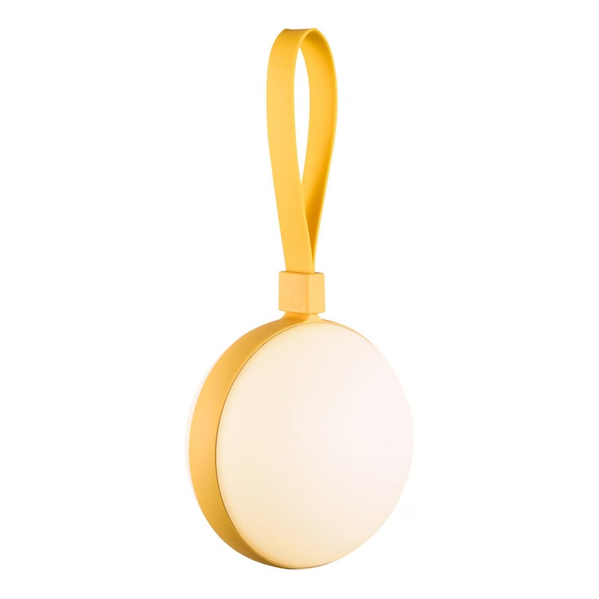 Nordlux - Lámpara recargable portátil LED LED/1W/3,7V IP54 1500 mAh amarillo
