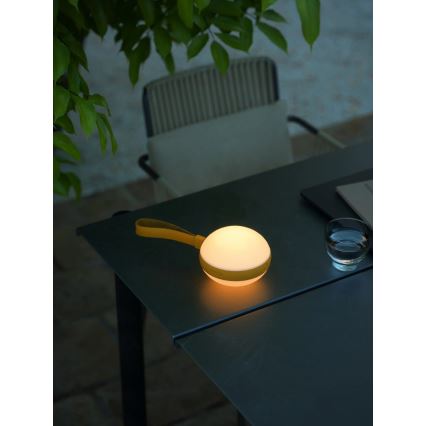 Nordlux - Lámpara recargable portátil LED LED/1W/3,7V IP54 1500 mAh amarillo
