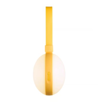 Nordlux - Lámpara recargable portátil LED LED/1W/3,7V IP54 1500 mAh amarillo