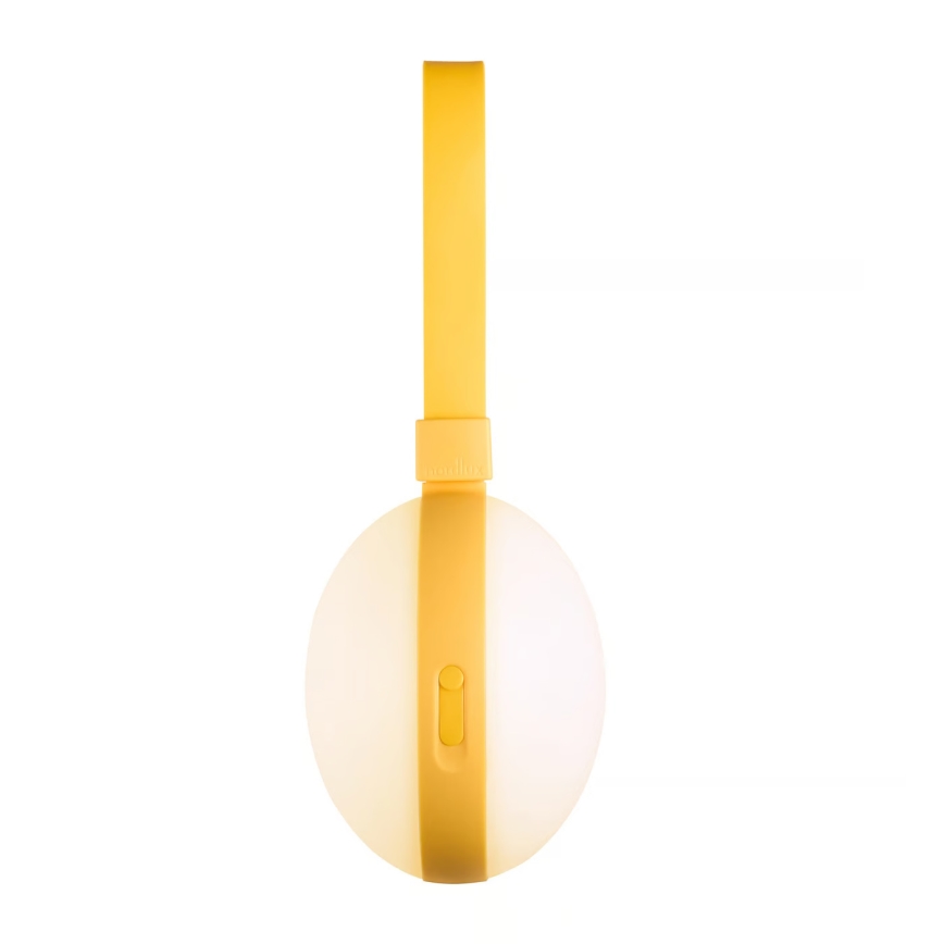 Nordlux - Lámpara recargable portátil LED LED/1W/3,7V IP54 1500 mAh amarillo