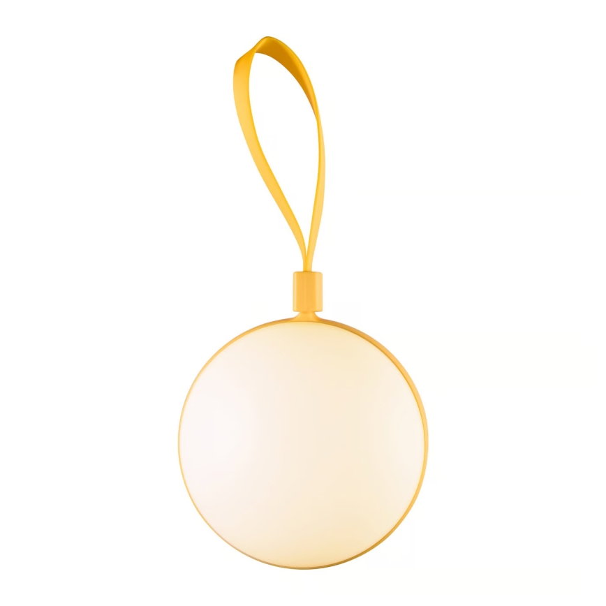 Nordlux - Lámpara recargable portátil LED LED/1W/3,7V IP54 1500 mAh amarillo