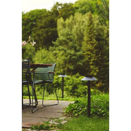 Nordlux - Lámpara solar LED con sensor, 5W/3,7V, IP44, negra, 60 cm