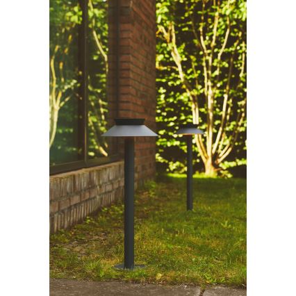 Nordlux - Lámpara solar LED con sensor JUSTINA LED/5W/3,7V IP44 1800 mAh