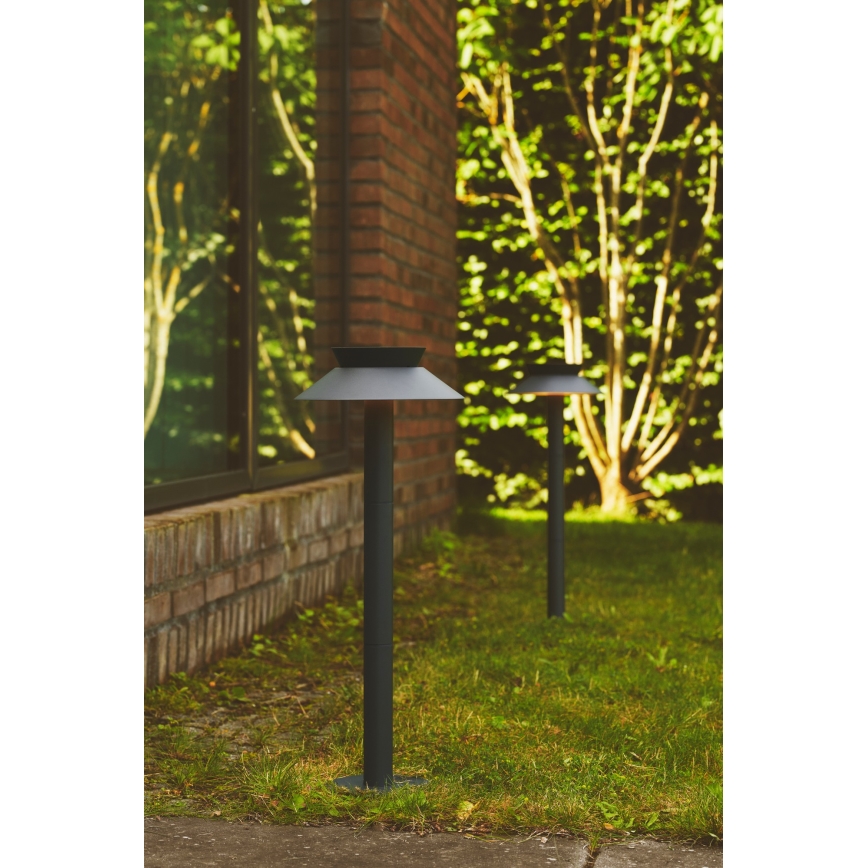 Nordlux - Lámpara solar LED con sensor JUSTINA LED/5W/3,7V IP44 1800 mAh