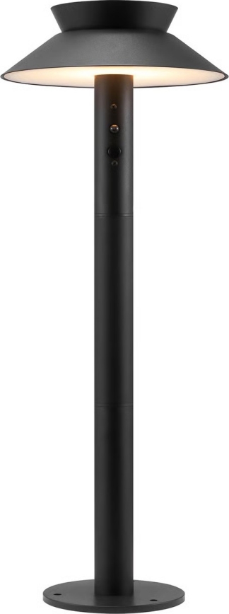 Nordlux - Lámpara solar LED con sensor LED/5W/3,7V IP44 negra
