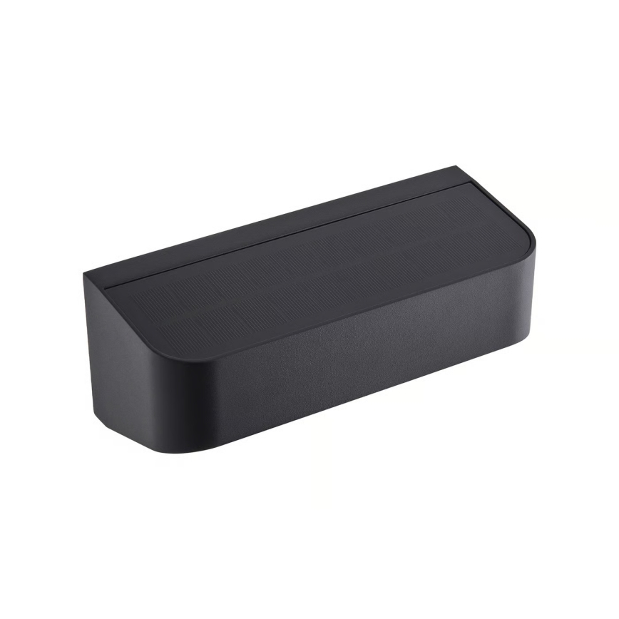 Nordlux - Luminaria solar LED con sensor MARCELLIO LED/5W/5V IP54 2200 mAh negra