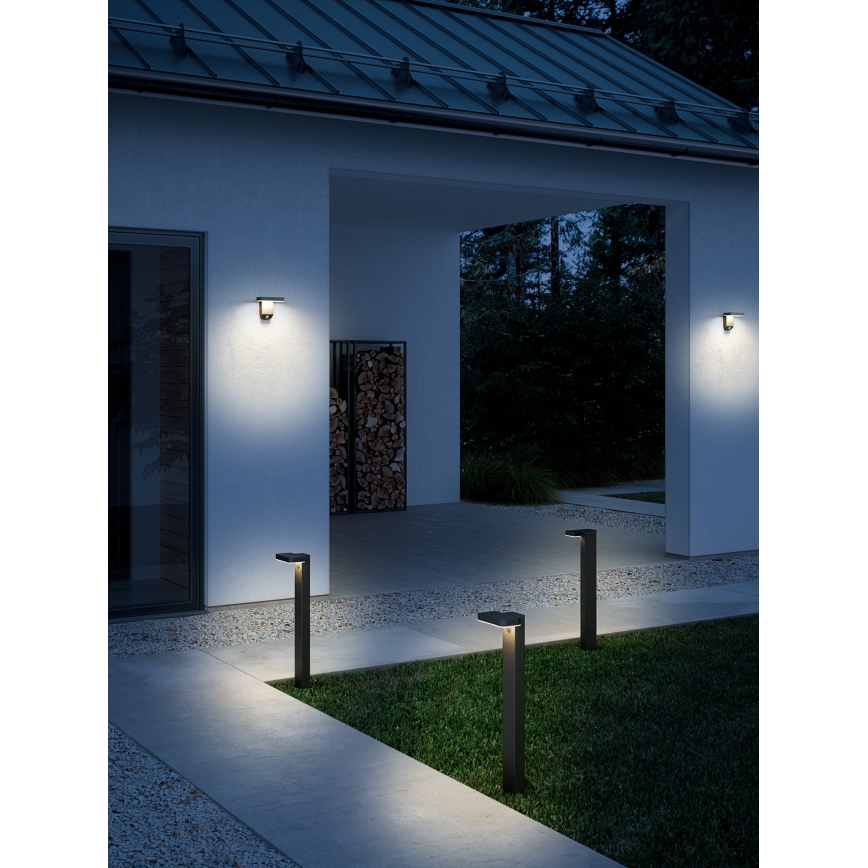 Nordlux - Lámpara solar LED con sensor RICA LED/5W/3,7V 2200 mAh IP44