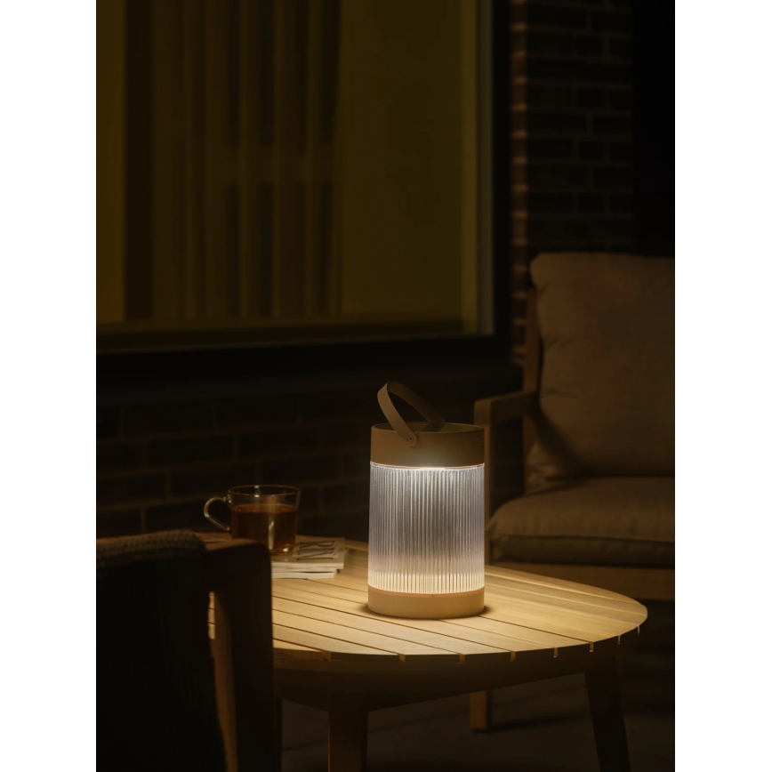 Nordlux - Lámpara solar LED COUPAR LED/3,2W/3,7V beige