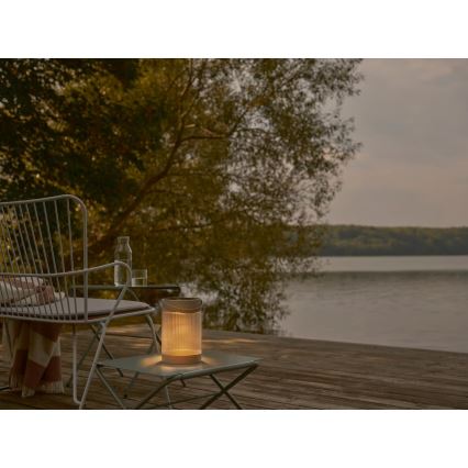 Nordlux - Lámpara solar LED COUPAR LED/3,2W/3,7V beige