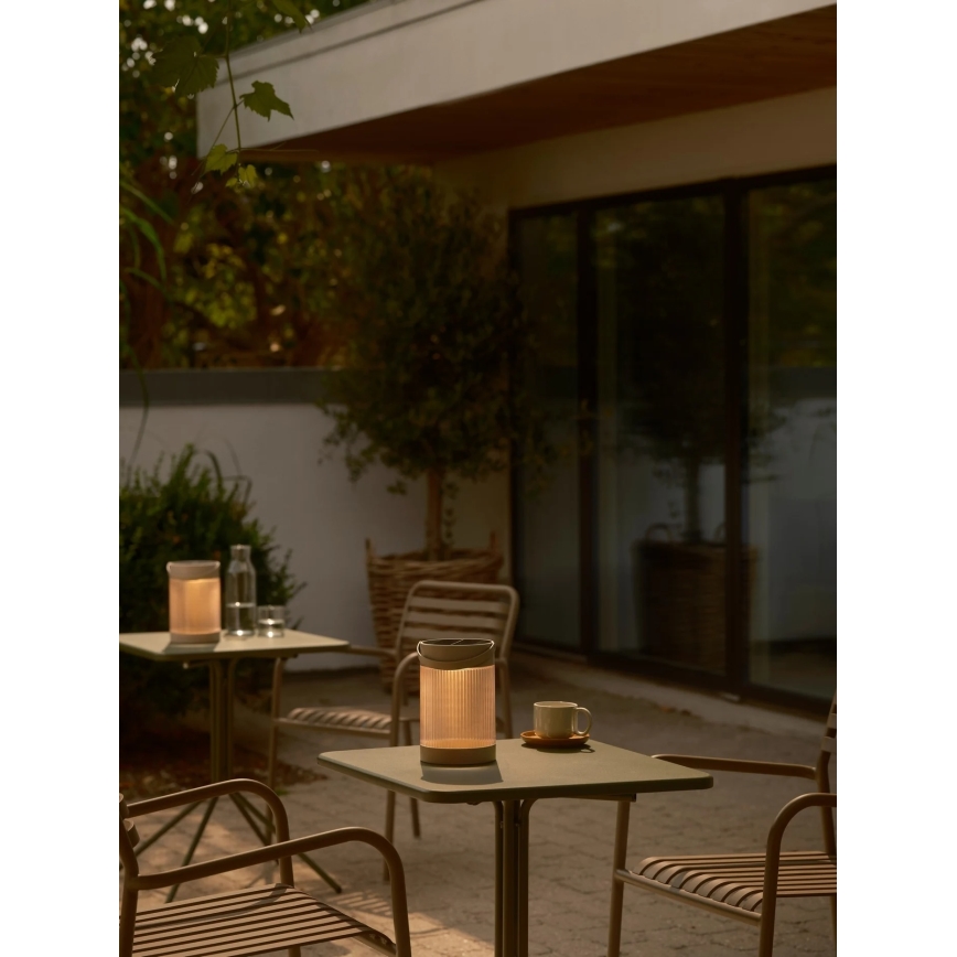Nordlux - Lámpara solar LED COUPAR LED/3,2W/3,7V beige
