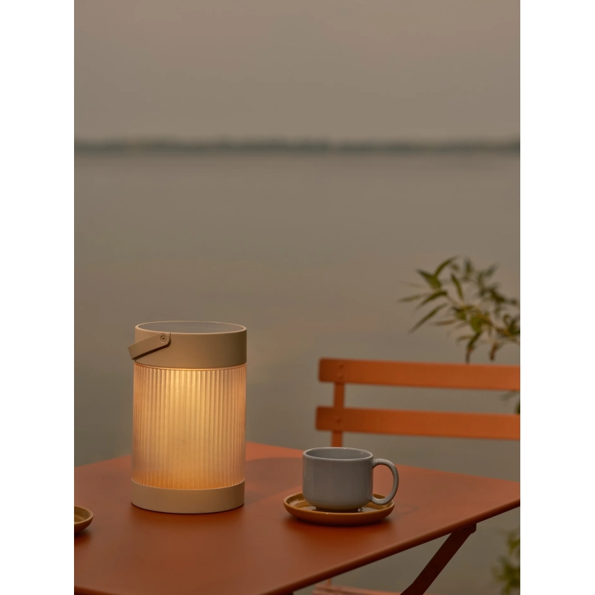 Nordlux - Lámpara solar LED COUPAR LED/3,2W/3,7V beige