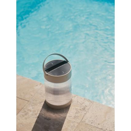 Nordlux - Lámpara solar LED COUPAR LED/3,2W/3,7V beige