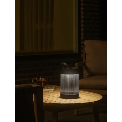 Nordlux - Lámpara solar LED COUPAR LED/3,2W/3,7V negra