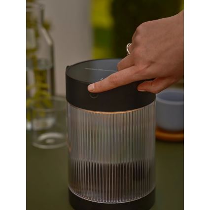 Nordlux - Lámpara solar LED COUPAR LED/3,2W/3,7V negra