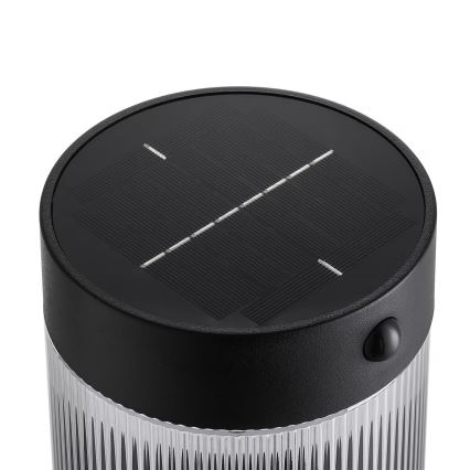 Nordlux - Lámpara solar LED COUPAR LED/3,2W/5V 3000K IP44 negra 1800 mAh