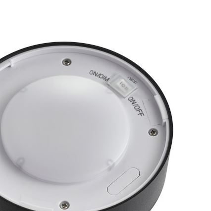Nordlux - Lámpara solar LED COUPAR LED/3,2W/5V 3000K IP44 negra 1800 mAh