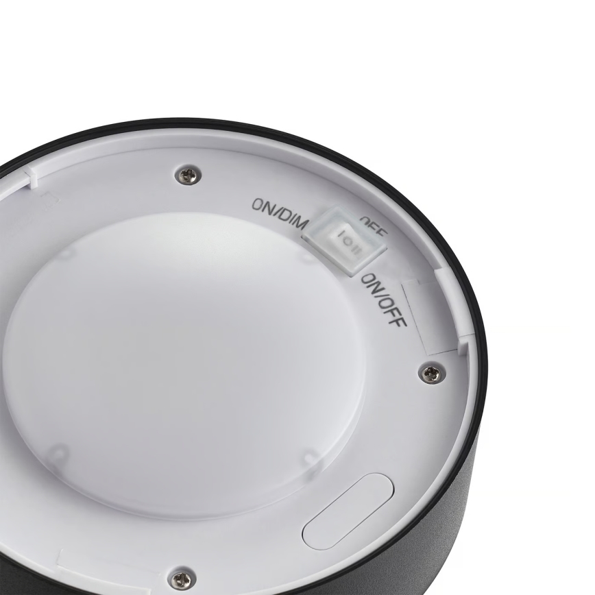 Nordlux - Lámpara solar LED COUPAR LED/3,2W/5V 3000K IP44 negra 1800 mAh