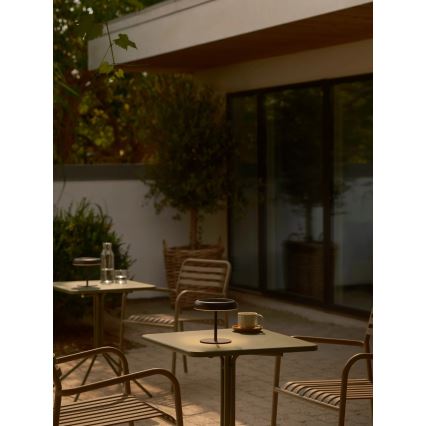 Nordlux - Lámpara solar LED ELMER LED/2W/3,7V IP44 negra