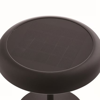 Nordlux - Lámpara solar LED ELMER LED/2W/3,7V IP44 negra