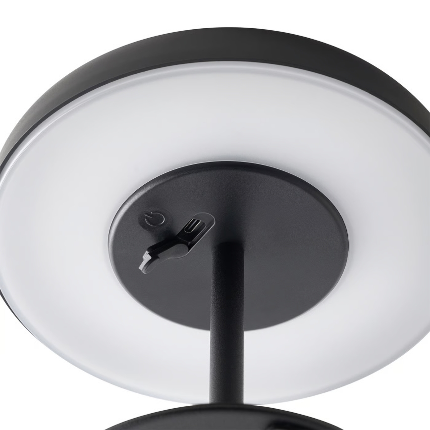 Nordlux - Lámpara solar LED ELMER LED/2W/3,7V IP44 negra