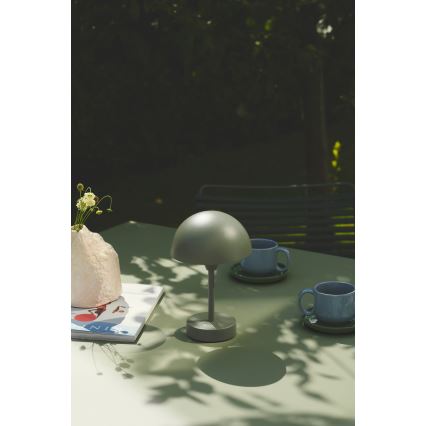 Nordlux - Lámpara de sobremesa recargable y regulable para exterior ELLEN LED/2,8W/3,7V 2200 mAh IP44 verde