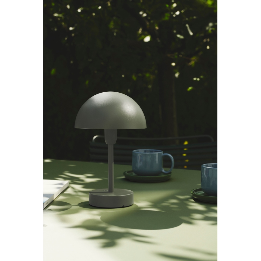 Nordlux - Lámpara de sobremesa recargable y regulable para exterior ELLEN LED/2,8W/3,7V 2200 mAh IP44 verde