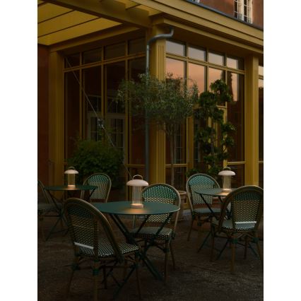 Nordlux - Lámpara de mesa táctil recargable LED regulable MIRANO LED/3W/3,7V rosa