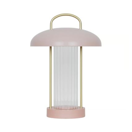 Nordlux - Lámpara de mesa táctil recargable LED regulable MIRANO LED/3W/3,7V rosa