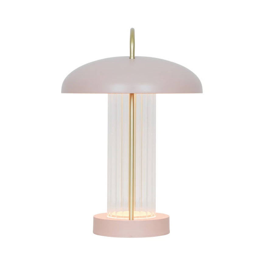 Nordlux - Lámpara de mesa táctil recargable LED regulable MIRANO LED/3W/3,7V rosa