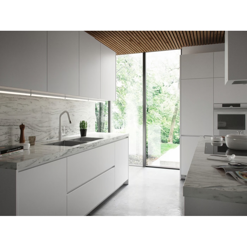 Nordlux - Luminaria LED para montaje bajo mueble LATONA LED/11W/230V 3000/4000K 91,2 cm