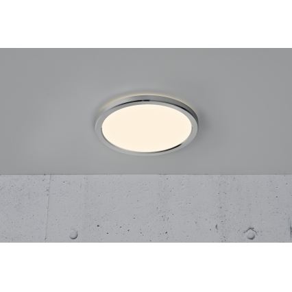 Nordlux - Lámpara de techo LED regulable para baño OJA, 14,5 W / 230 V, 3000/4000 K, IP54, Ø 30 cm